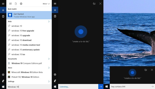 Fare Ricerche Usando Cortana