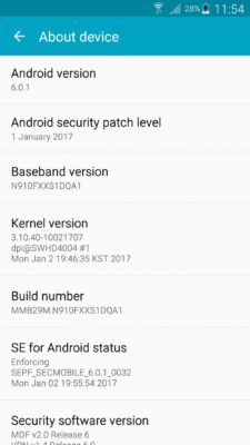 Aggiornamento Note 4