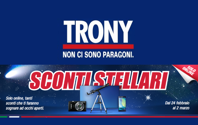 Promozione Trony
