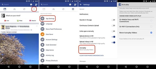 Limitare Consumo Dati Facebook