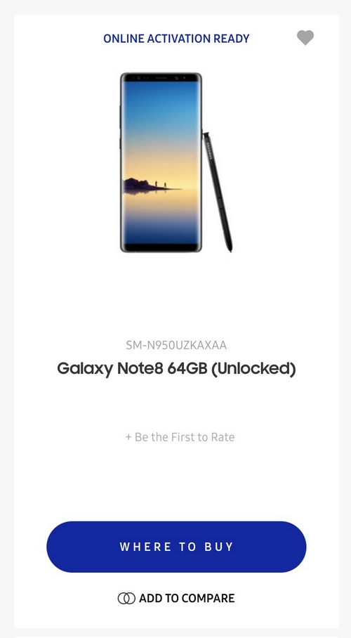 Samsung Galaxy Note 8