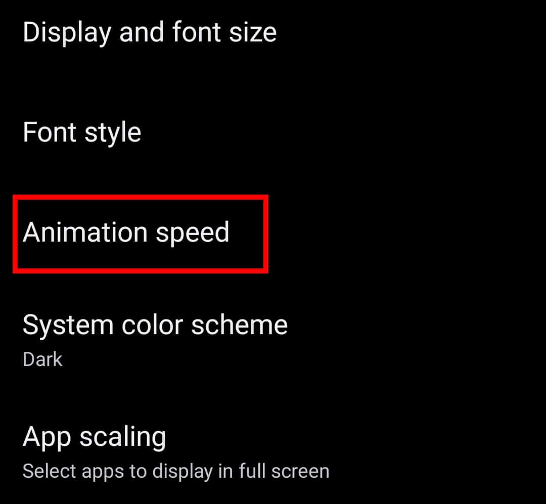 Come modificare la velocità dell'animazione ZenFone 9 image 3